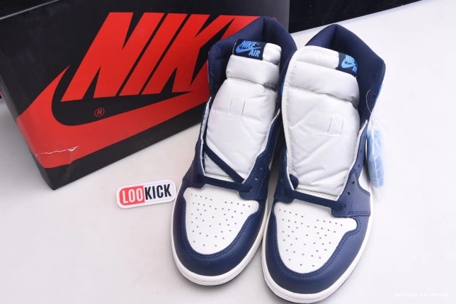 Cheap Jordan High 555088-140 1 Air Retro Obsidian OG 0817